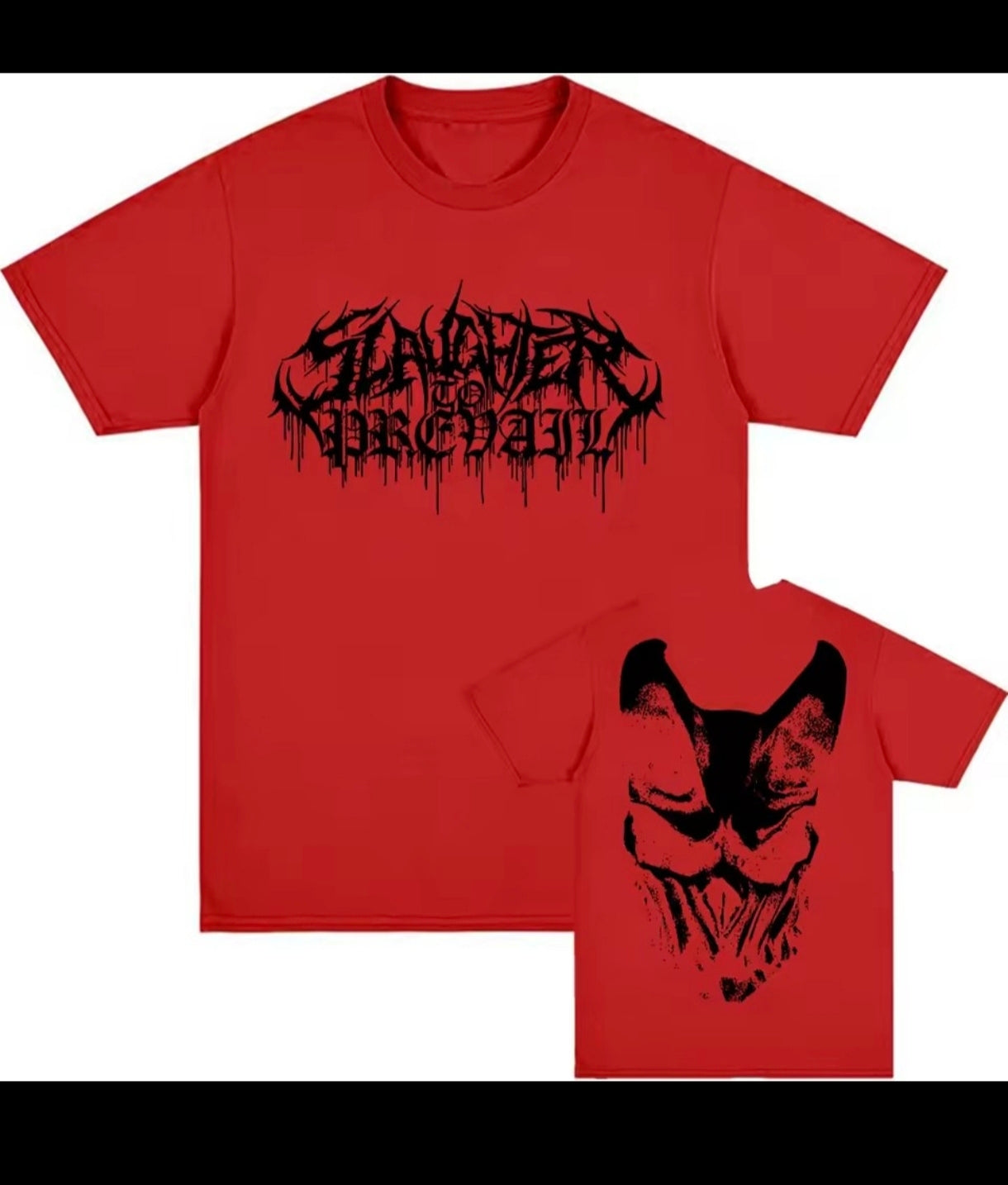 Slaughter to prevail t-shirt