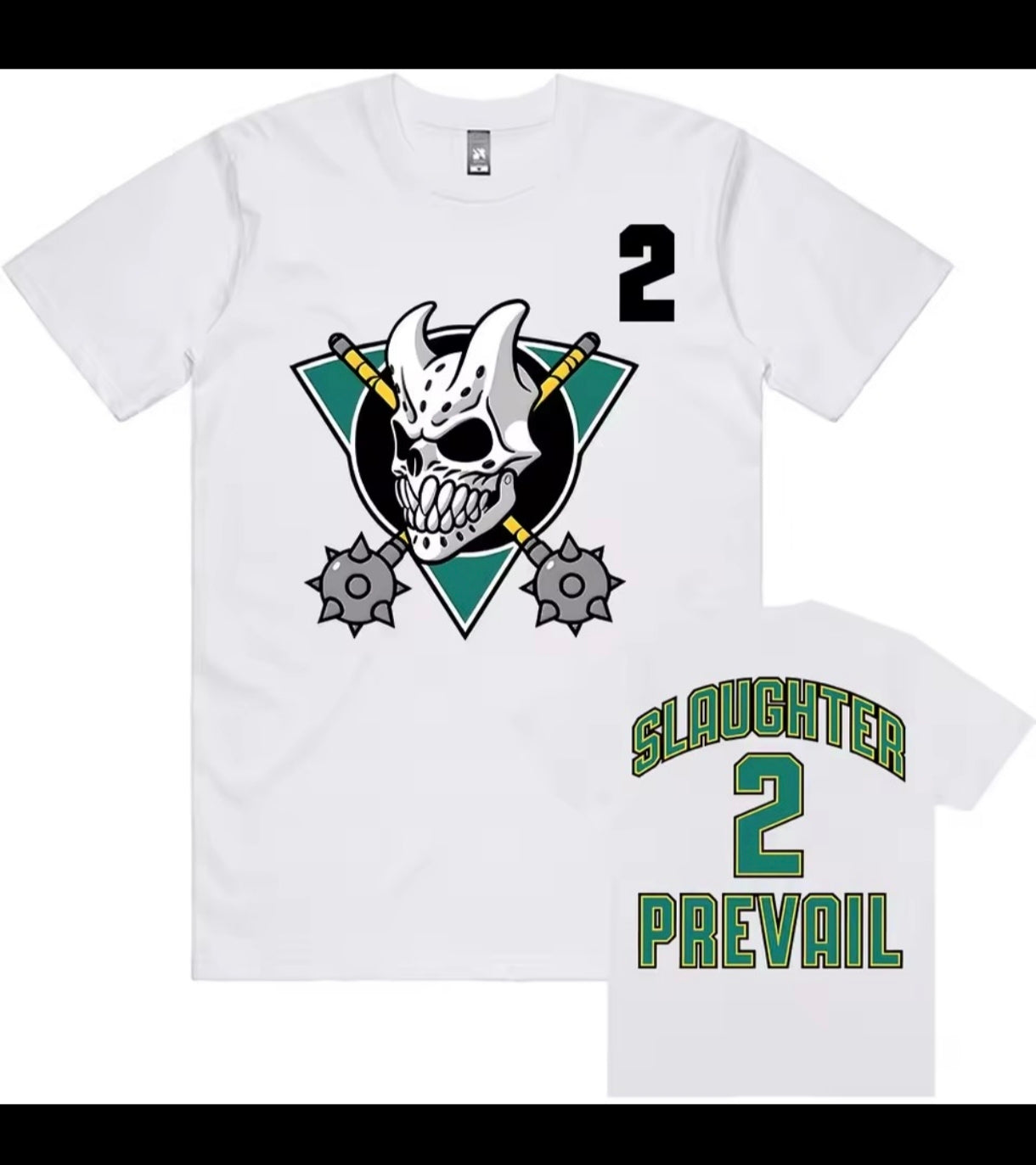 Slaughter to prevail t-shirt